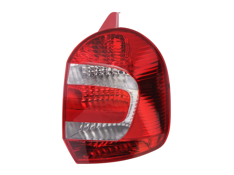 Achterlicht Rechts (P21/5W/P21W, kleur indicator wit, kleur van het glas red) past: RENAULT MODUS Ph I Hatchback 09.04-11.07