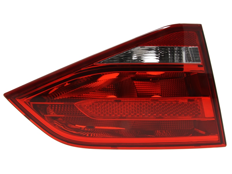 Achterlicht Links (binnen, P21W, kleur van het glas red) past: AUDI A4 B8 Saloon 11.07-10.11