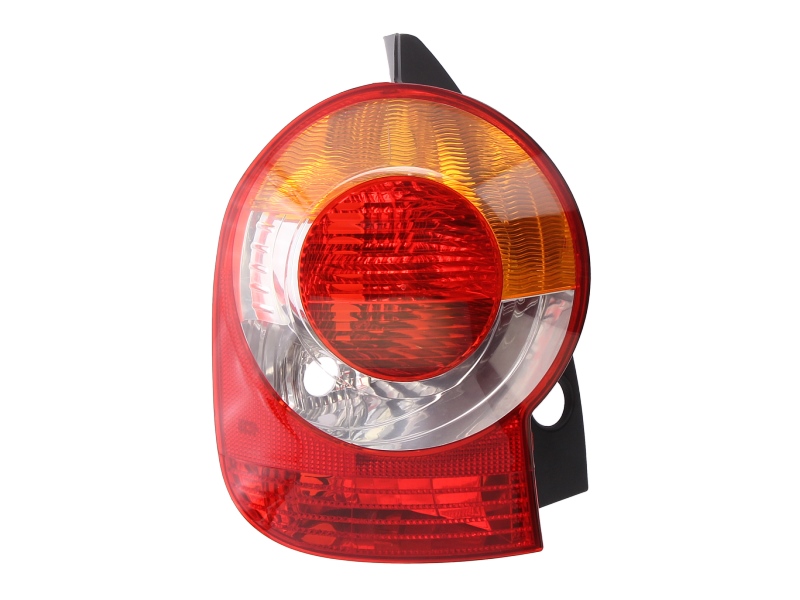 Achterlicht Links (P21/5W/P21W/R5W, kleur indicator geel, kleur van het glas red) past: RENAULT MODUS Ph I Hatchback 09.04-11.07