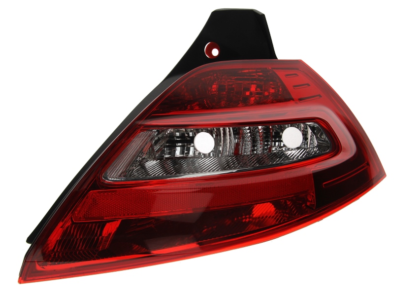 Achterlicht Rechts (kleur indicator wit, kleur van het glas red) past: RENAULT MEGANE II Hatchback 3/5D 01.06-12.09