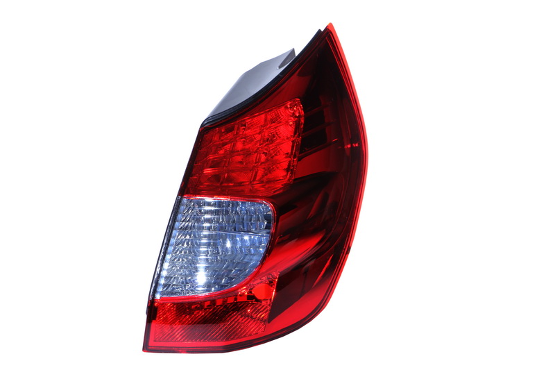 Achterlicht Rechts (LED/P21W, kleur indicator transparant, kleur van het glas red) past: RENAULT GRAND SCENIC II Ph II, SCENIC II Ph II 08.06-04.09