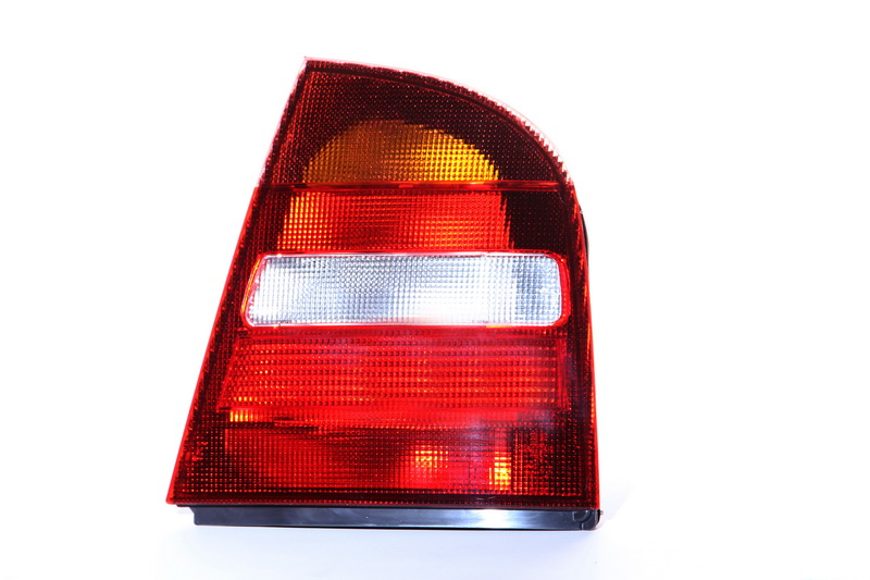 Achterlicht Rechts (P21W/R5W, kleur indicator geel) past: SKODA OCTAVIA I Liftback 4D 09.96-07.00