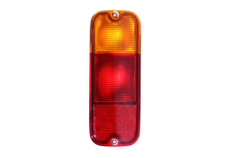 Achterlicht Links (kleur indicator oranje, kleur van het glas red) past: SUZUKI GRAND VITARA I Off-road 03.98-09.05