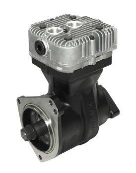 Compressor, capaciteit 238cm³, aantal cilinders: 1, type koeling: air, geen aandrijfpoelie (nieuw)