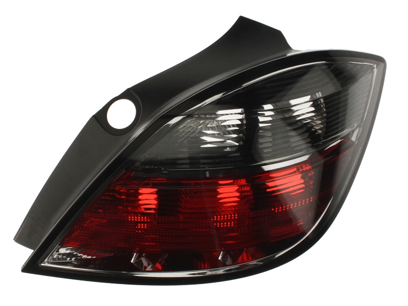 Achterlicht Rechts (H21W/P21W/W5W, kleur indicator grijs gerookt, kleur van het glas red) past: OPEL ASTRA H Hatchback 03.04-05.14