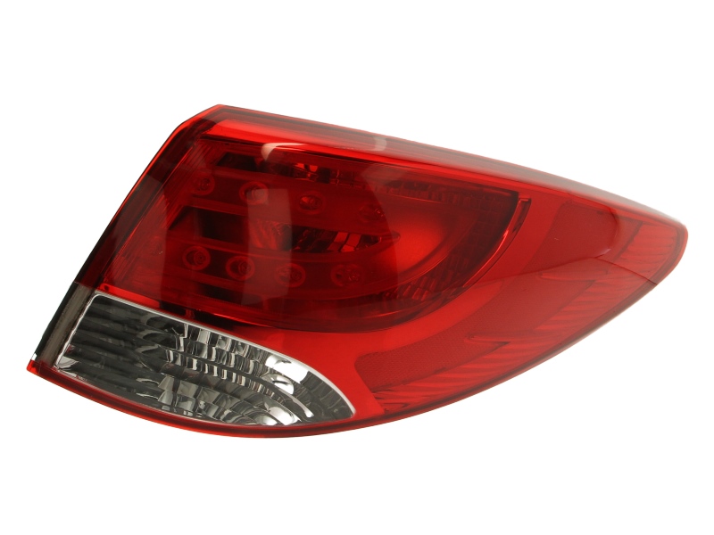 Achterlicht Rechts (extern, P21/5W/P21W, kleur indicator wit, kleur van het glas red) past: HYUNDAI ix35/TUCSON Off-road 08.09-09.13