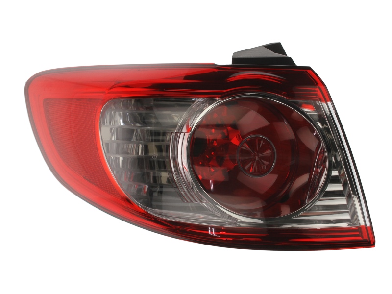 Achterlicht Links (extern, P21/5W/P21W, kleur indicator wit, kleur van het glas red/wit) past: HYUNDAI SANTA FE I SM Off-road 08.00-03.06