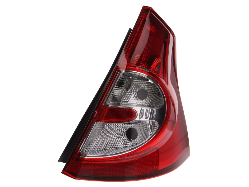 Achterlicht Rechts (P21/5W/P21W, kleur indicator wit, kleur van het glas red/wit) past: DACIA SANDERO Hatchback 06.08-01.13