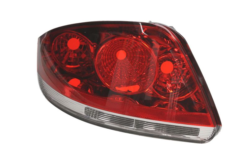 Achterlicht Links (P21W/R5W, kleur indicator wit, kleur van het glas red) past: FIAT LINEA Saloon 06.07-06.15