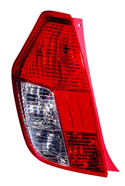 Achterlicht Links (P21/5W/P21W/W16W, kleur indicator wit, kleur van het glas red) past: HYUNDAI i10 I PA Hatchback 12.07-04.11