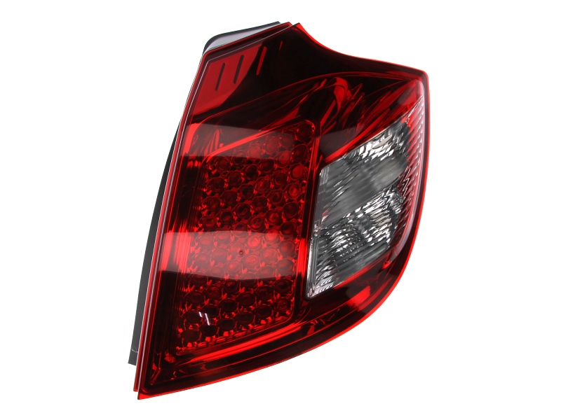 Achterlicht Rechts (P21/5W/P21W/W16W, kleur indicator wit, kleur van het glas red) past: KIA CEED I ED Hatchback 5D 08.09-12.12
