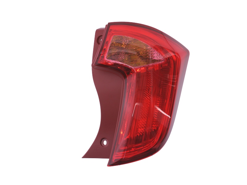 Achterlicht Rechts (P21/5W/P21W, kleur indicator geel, kleur van het glas red) past: KIA PICANTO II TA Hatchback 05.11-03.15