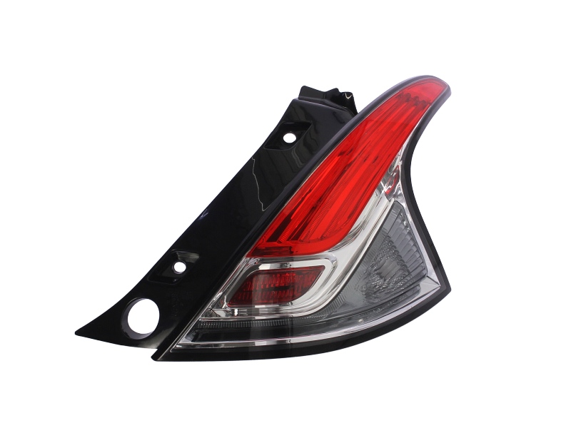 Achterlicht Rechts (P21W/W16W, kleur indicator wit, kleur van het glas red) past: LANCIA YPSILON 312 Hatchback 05.11-08.15