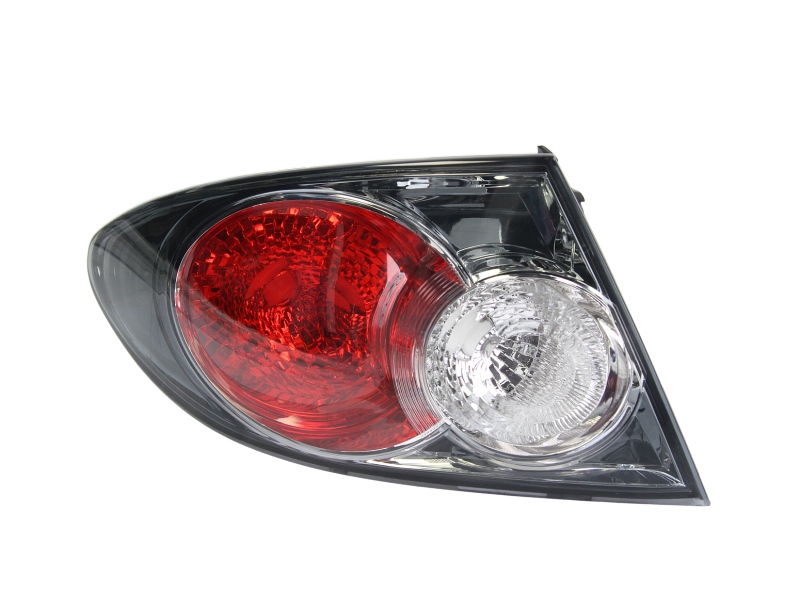 Achterlicht Links (extern, W21/5W/WY21W, kleur indicator wit, kleur van het glas red)