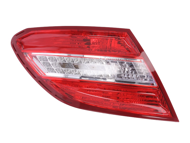 Achterlicht Links (LED, kleur indicator wit, kleur van het glas red) past: MERCEDES C-KLASA W204 01.07-03.11