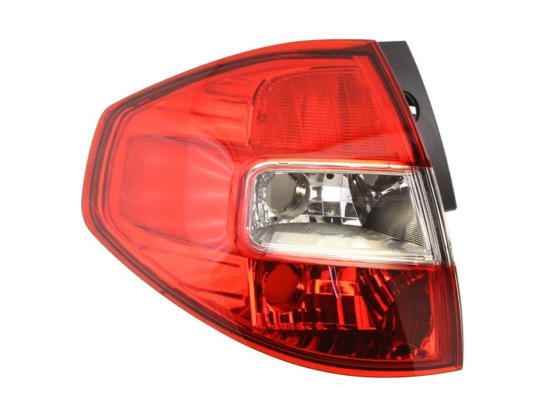 Achterlicht Links (P21W/W5W, kleur indicator wit, kleur van het glas red) past: RENAULT KOLEOS I HY Off-road 07.08-10.11