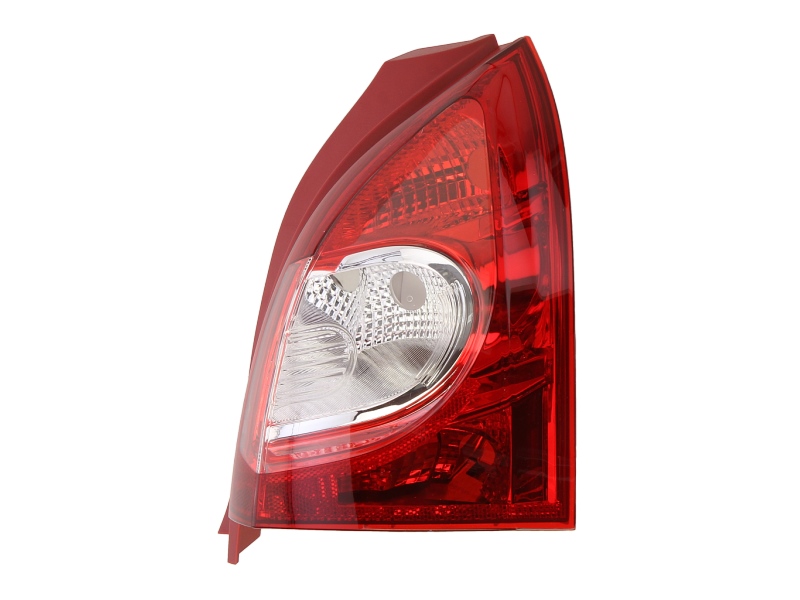 Achterlicht Rechts (P21/5W/P21W, kleur indicator wit, kleur van het glas red) past: RENAULT TWINGO II Hatchback 11.11-09.14