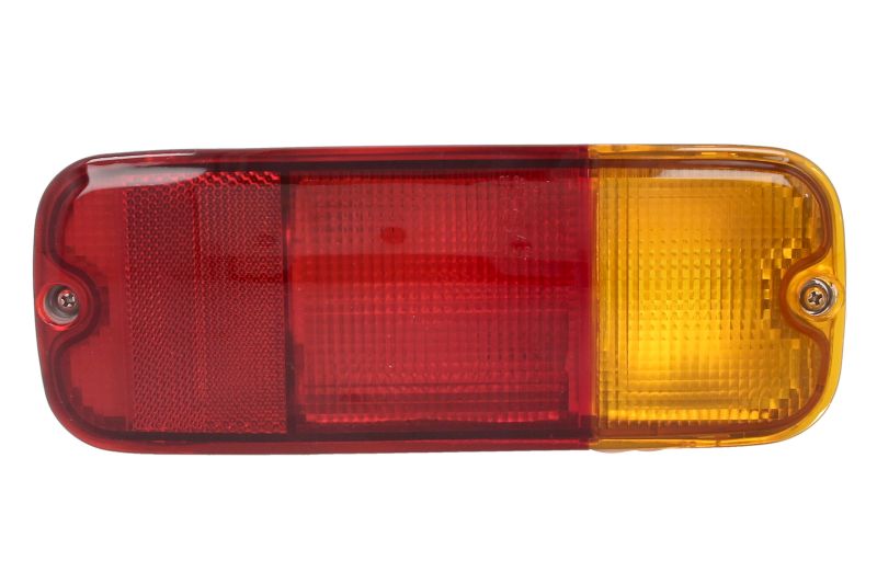 Achterlicht Rechts (W16W/W21/5W, kleur indicator geel, kleur van het glas red) past: SUZUKI JIMNY FJ 09.98-10.18