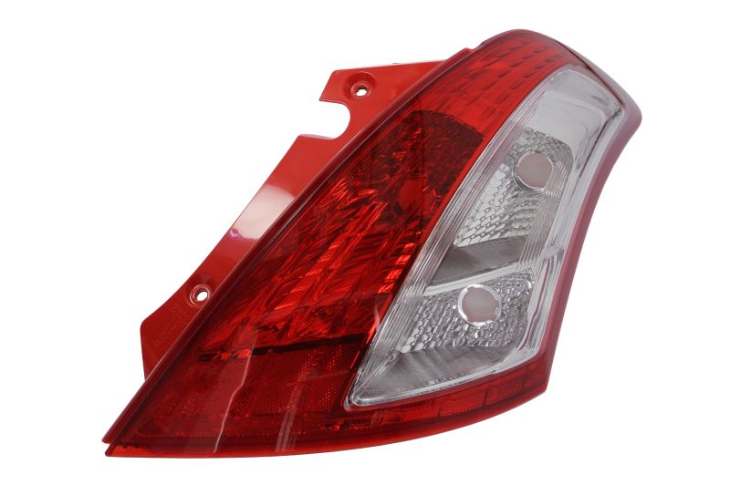 Achterlicht Rechts (P21/5W/P21W, kleur indicator wit, kleur van het glas red) past: SUZUKI SWIFT IV FZ Hatchback 10.10-10.13