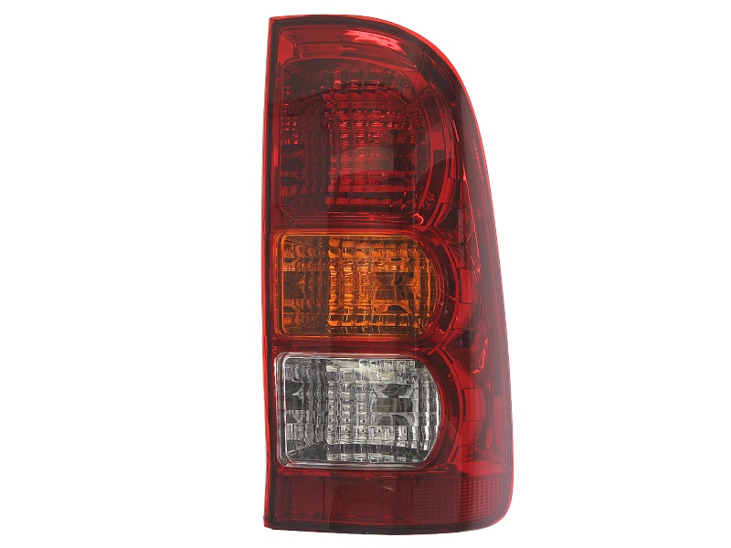 Achterlicht Rechts (P21/5W/P21W, kleur indicator geel, kleur van het glas red) past: TOYOTA HILUX VII Pick-up 06.08-06.11