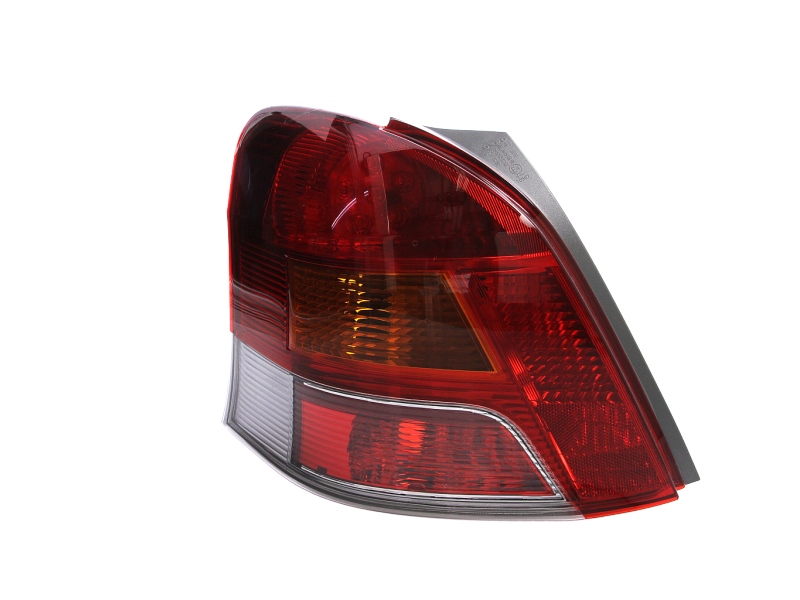 Achterlicht Links (LED/W5W, kleur indicator geel, kleur van het glas red) past: TOYOTA YARIS XP90 Hatchback 01.05-11.10