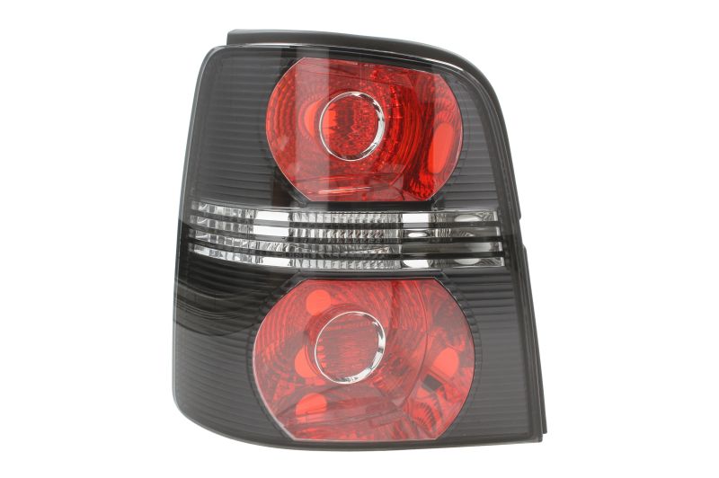 Achterlicht Links (P21W/R5W, kleur indicator wit, kleur van het glas grijs) past: VW TOURAN I Oversize lichaam 01.07-05.10