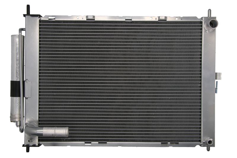 A/C condensator (met droger) past: NISSAN MICRA C+C III, MICRA III, NOTE  RENAULT CLIO III, MODUS 1.0-1.6 03.02-12.14