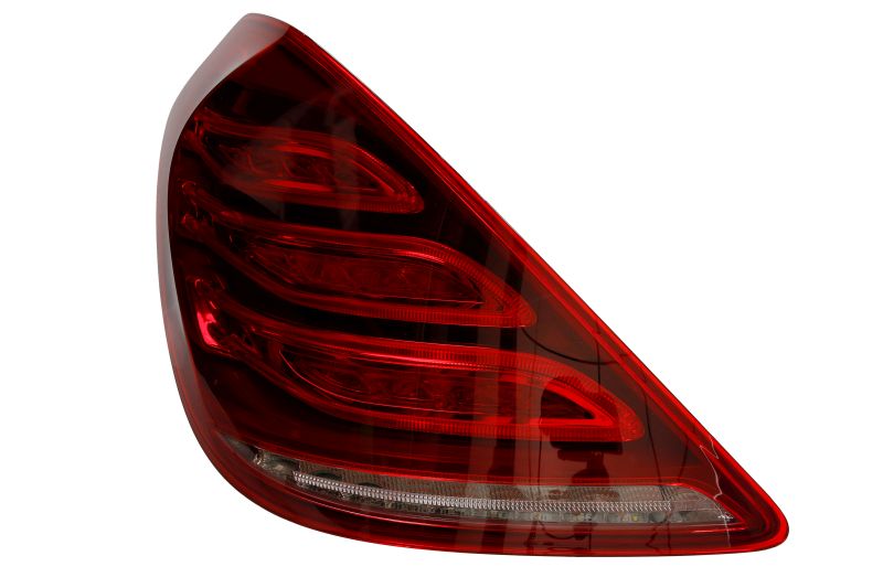 Achterlicht Links (LED, kleur indicator geel/transparant, kleur van het glas red) past: MERCEDES S-KLASA W222 05.13-04.17