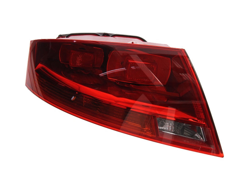 Achterlicht Links (kleur indicator geel, kleur van het glas red)