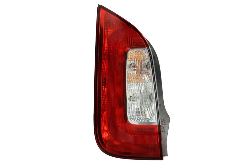 Achterlicht Links (kleur indicator wit, kleur van het glas red) past: SKODA CITIGO 10.11-