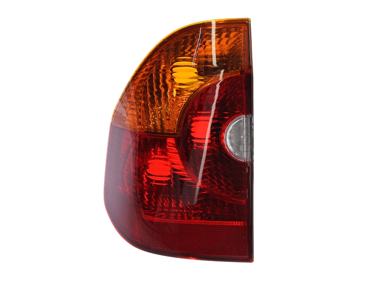 Achterlicht Links (extern, kleur indicator geel, kleur van het glas red)