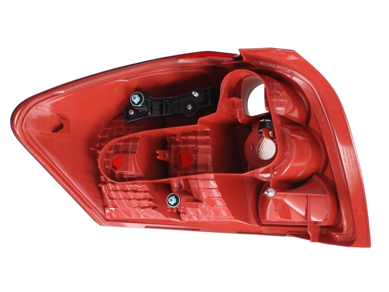Achterlicht Rechts (kleur indicator geel/red, kleur van het glas red) past: TOYOTA AURIS E15 03.07-04.10