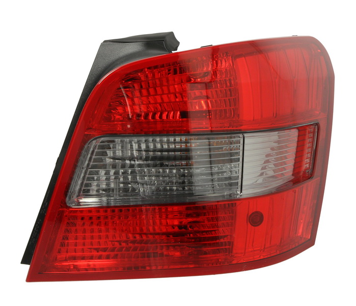 Achterlicht Rechts (P21W/W16W/W3W, kleur indicator geel/grijs gerookt, kleur van het glas red) past: MERCEDES GLK X204 06.08-05.12