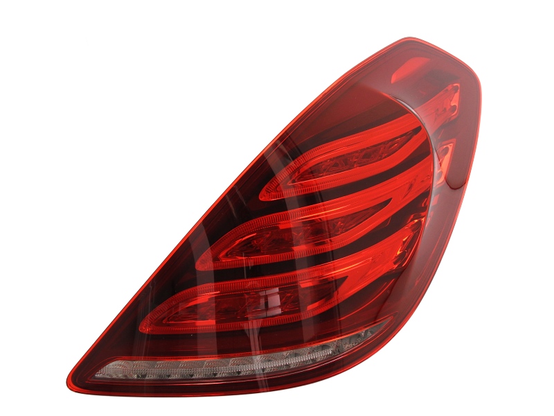 Achterlicht Rechts (LED, kleur indicator geel/transparant, kleur van het glas red) past: MERCEDES S-KLASA W222 05.13-04.17