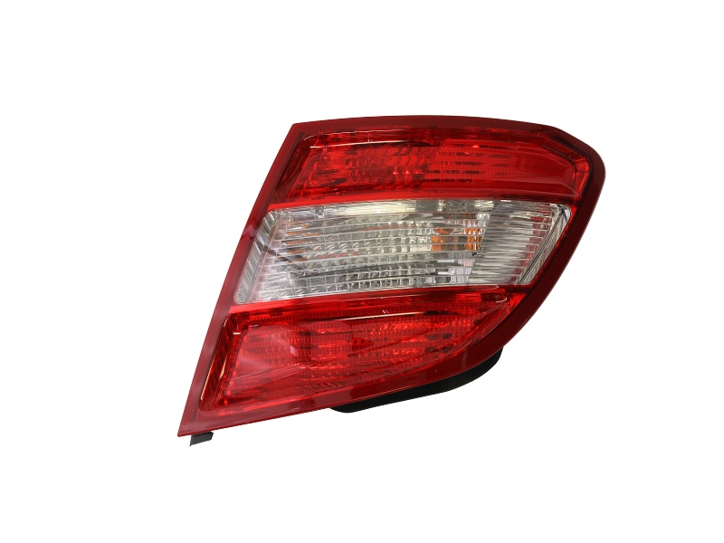 Achterlicht Rechts (kleur indicator geel/transparant, kleur van het glas red) past: MERCEDES C-KLASA W204 Stationwagon 01.07-03.11