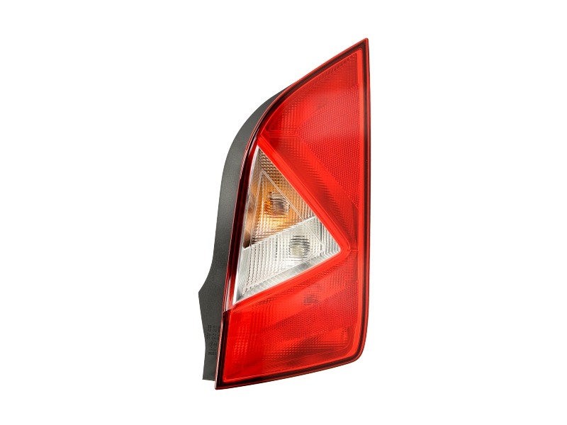 Achterlicht Rechts (P21/5W/P21W/R10W, kleur indicator wit, kleur van het glas red) past: SEAT MII 10.11-07.16