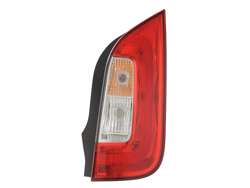 Achterlicht Rechts (kleur indicator wit, kleur van het glas red) past: SKODA CITIGO 10.11-