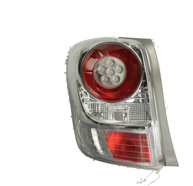 Achterlicht Links (LED, kleur indicator geel/transparant, kleur van het glas red) past: TOYOTA VERSO 04.09-10.12