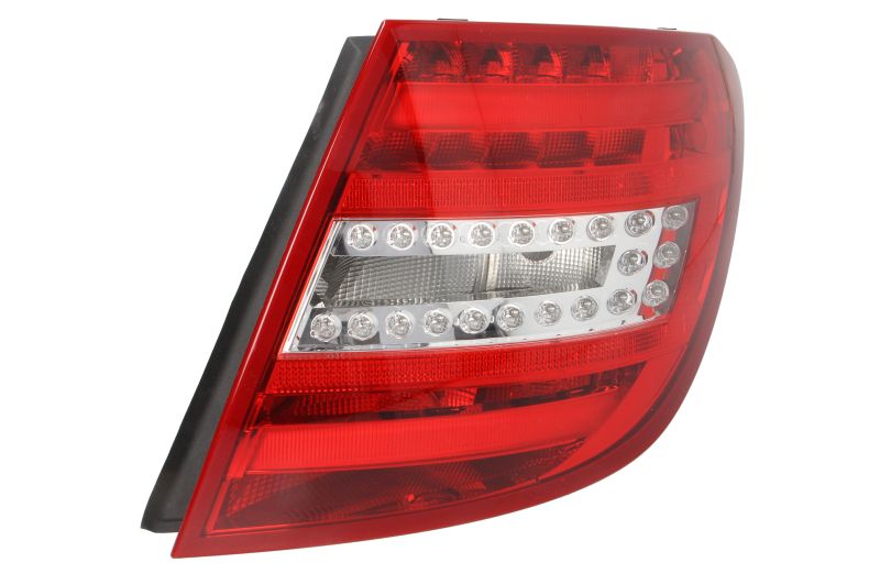 Achterlicht Rechts (LED, kleur indicator geel/transparant, kleur van het glas red) past: MERCEDES C-KLASA W204 Stationwagon 03.11-12.13