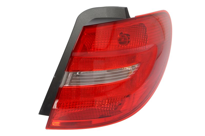 Achterlicht Rechts (extern, P21W, kleur indicator geel, kleur van het glas red) past: MERCEDES B-KLASA W246/W242 11.11-09.14