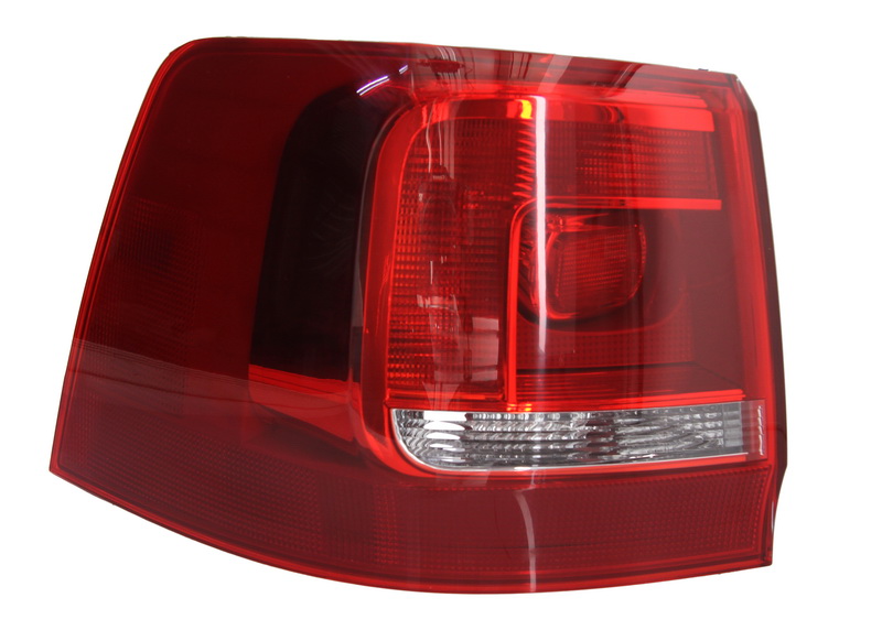 Achterlicht Links (extern, P21W, kleur indicator wit, kleur van het glas red) past: VW SHARAN 7N Oversize lichaam 05.10-02.15