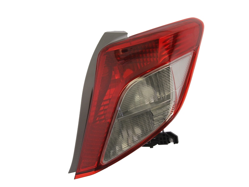 Achterlicht Rechts (P21/5W/P21W/W16W, kleur indicator wit, kleur van het glas red) past: TOYOTA YARIS XP130 Hatchback 12.10-07.14