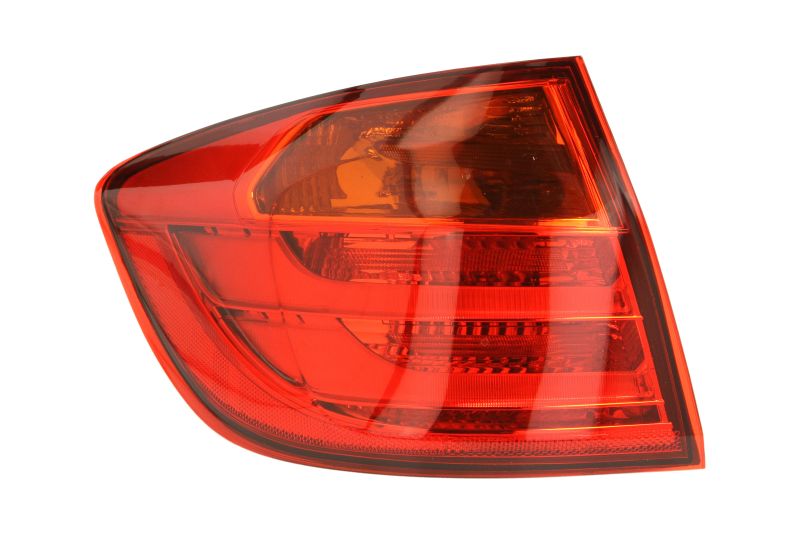 Achterlicht Links (extern, LED/P21W, kleur indicator wit, kleur van het glas red) past: BMW 3 F30, F31, F80 Stationwagon 5D 10.11-05.15