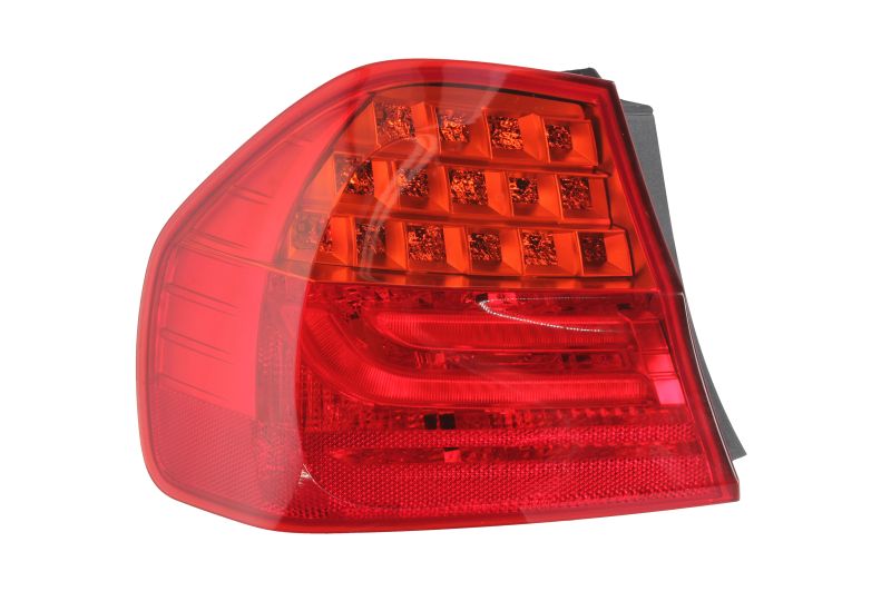Achterlicht Links (extern, LED/P21W, kleur indicator red, kleur van het glas red) past: BMW 3 E90, E91 Saloon 4D 08.08-12.12