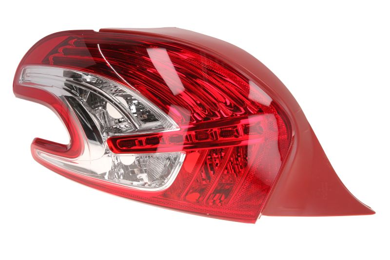 Achterlicht Links (LED/P21W/R10W) past: PEUGEOT 208, 208 I Hatchback