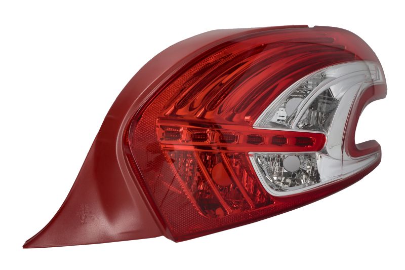 Achterlicht Rechts (LED/P21W/R10W) past: PEUGEOT 208, 208 I Hatchback