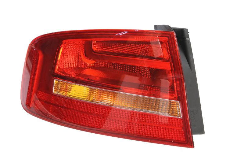 Achterlicht Links (P21W, kleur indicator wit, kleur van het glas red) past: AUDI A4 B8 4D 11.07-05.16