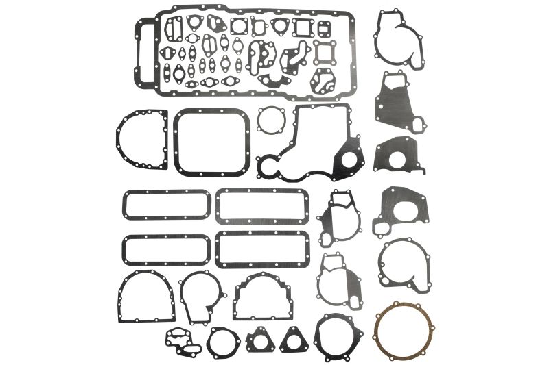 Complete motorpakkingset - carter past: CLAAS 48, 66, 68, 76, 78, 80, 85, 86, 88, 96, 98  MASSEY FERGUSON 1114, 1134, 1250, 2620, 2640, 2640 TURBO, 353, 399, 560, 565, 660, 699, 825, 835