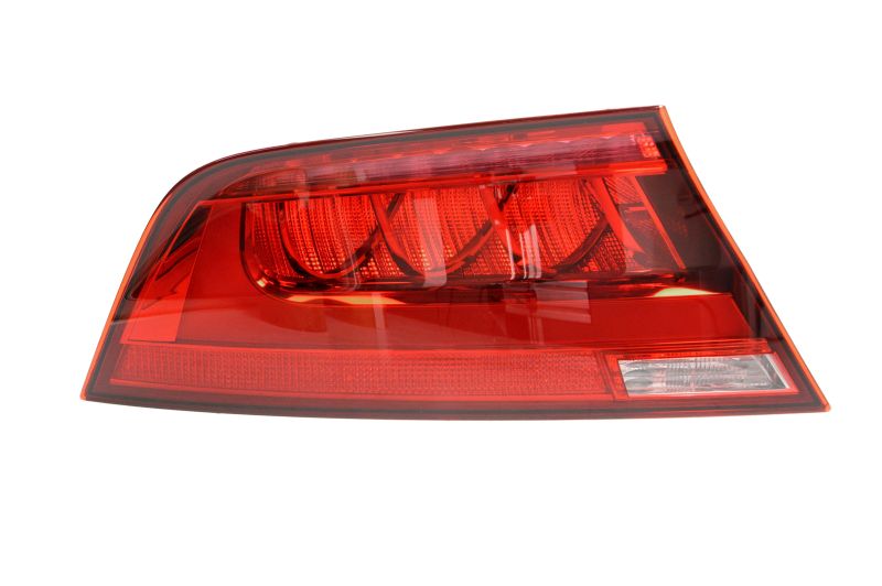 Achterlicht Links (extern, LED, kleur indicator geel, kleur van het glas gerookt) past: AUDI A7 C7 Hatchback 10.10-07.14