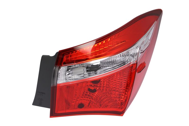 Achterlicht Rechts (extern, P21/5W/PY21W, kleur indicator wit, kleur van het glas red) past: TOYOTA COROLLA SDN E17 Saloon 06.13-12.18